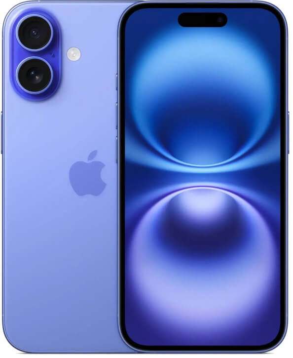 картинка Смартфон Apple iPhone 16 128Gb SIM + SIM Ультрамарин от магазина iBox – техника Apple в г. Волхов