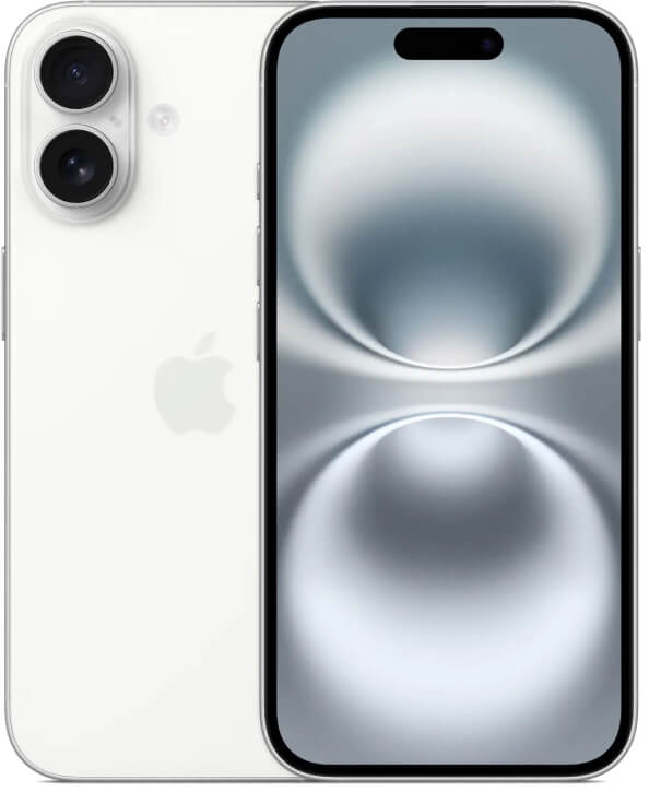 картинка Смартфон Apple iPhone 16 128Gb SIM + SIM Белый от магазина iBox – техника Apple в г. Волхов